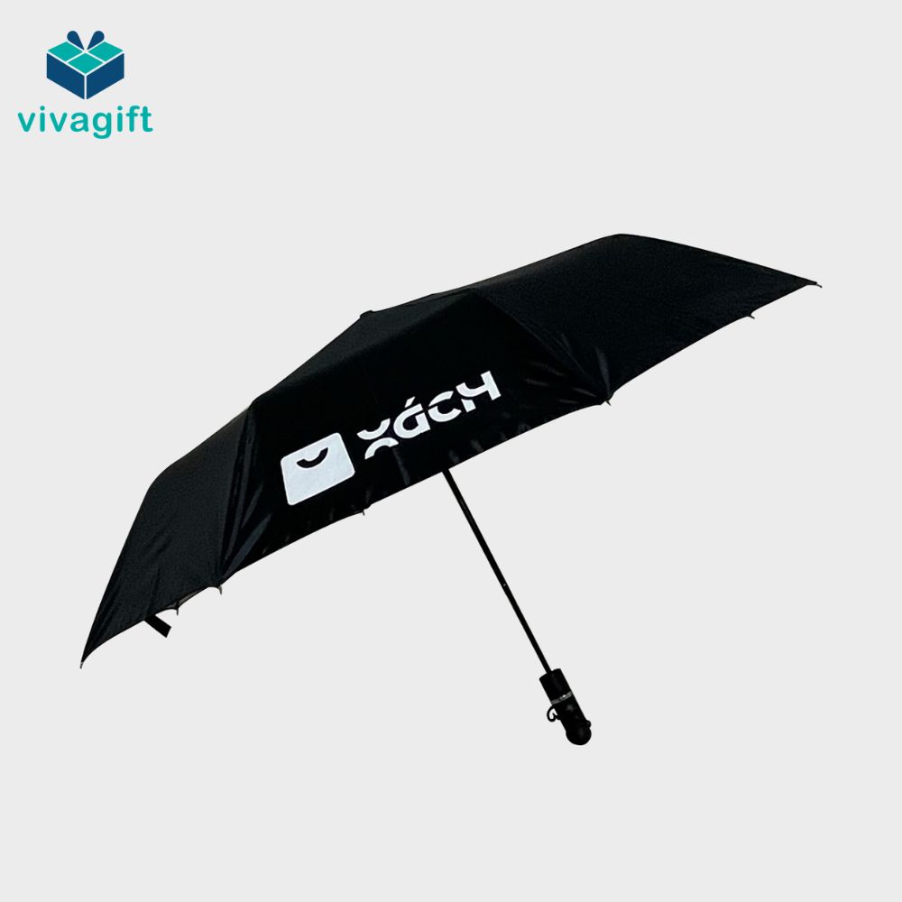 Ô Dù Cầm Tay Gấp 3 Tự Động 1 Chiều D010 R=58cm - Quatangviva.com