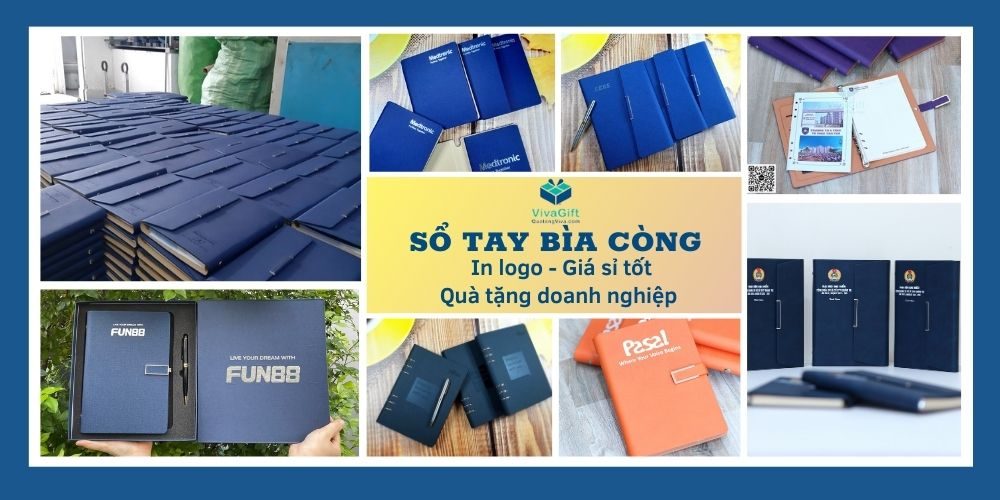 Sổ Tay Bìa Còng
