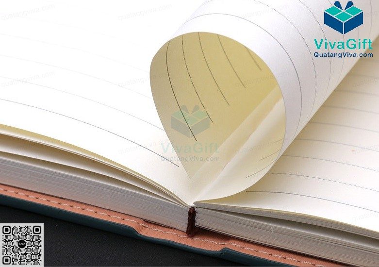 Sổ Tay Dán Gáy Có Khóa Nam Châm B100 6