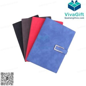 Sổ Tay Dán Gáy Có Khóa Nam Châm B100 14