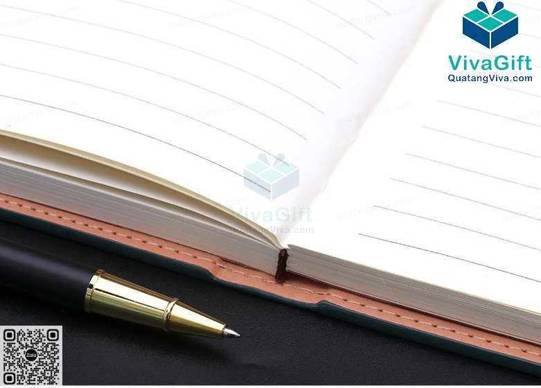 Sổ Tay Dán Gáy Có Khóa Nam Châm B100 1