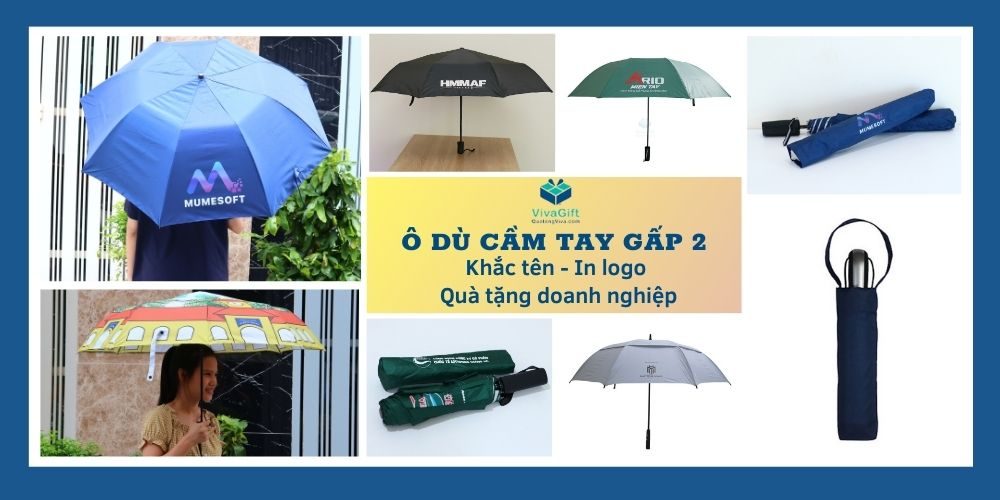 Ô Dù Cầm Tay Gấp 2