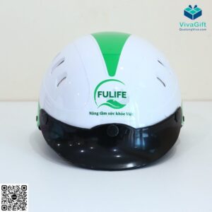 Nón Bảo Hiểm Nửa Đầu Có Lỗ Thoáng Khí BH013-4 10
