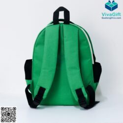 Balo Học Sinh Cấp 1 Màu Xanh BL137 In Logo – Quatangviva.com