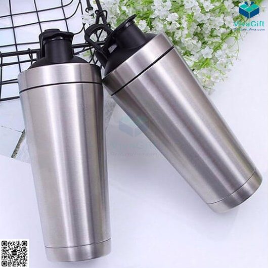#1 Bình Lắc Giữ Nhiệt Shaker 750ml Inox Lafonte 001755 