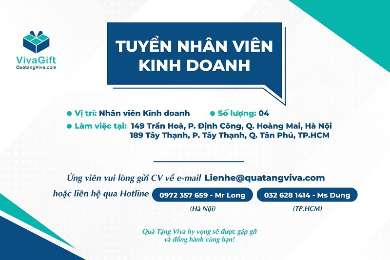 Thông Báo Tuyển Dụng Nhân Viên Kinh Doanh