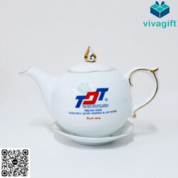GiftSet Bộ Ấm Trà Bát Tràng GS156 In Logo – Quatangviva.com