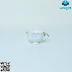 Bộ Ấm Chén Tứ Quý Bát Tràng Viền Chỉ Vàng 700ml A022 – Vivagift