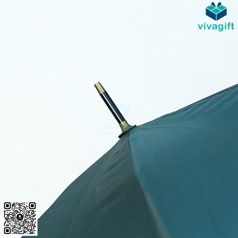 Dù Thẳng Poly Cán Gỗ R=75cm D054 8