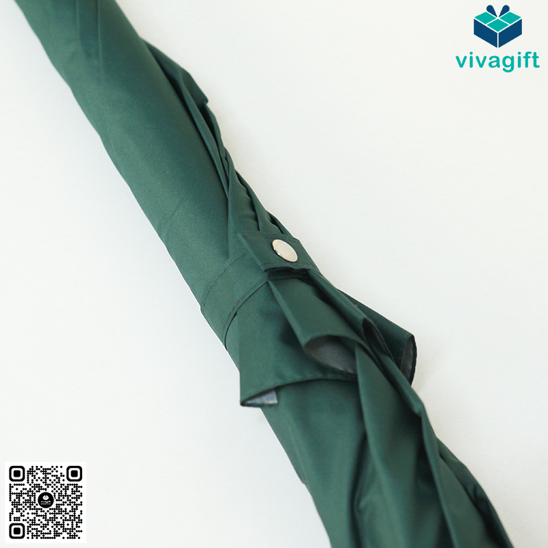 Ô Dù Thẳng 2 Tầng Giả Cán Gỗ Bán Kính 70cm D060 11