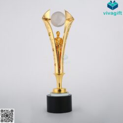 Cúp vinh danh kim loại CVD-K305 – Quatangviva.com