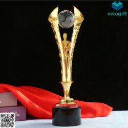 Cúp vinh danh kim loại CVD-K305 – Quatangviva.com