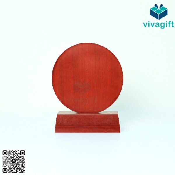 Kỷ Niệm Chương Gỗ Đồng Tròn KN-D302 3