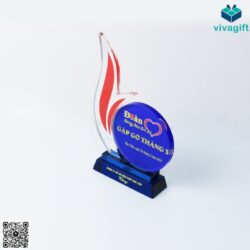 Kỷ Niệm Chương Pha Lê KN-P211 – Quatangviva.com