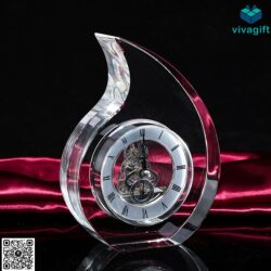 Đồng Hồ Để Bàn Pha Lê DH-B101 – Quatangviva.com