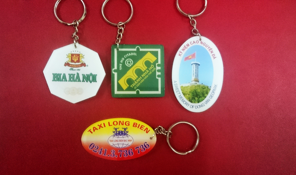 Móc khóa in logo giá chỉ 5.000 VNĐ