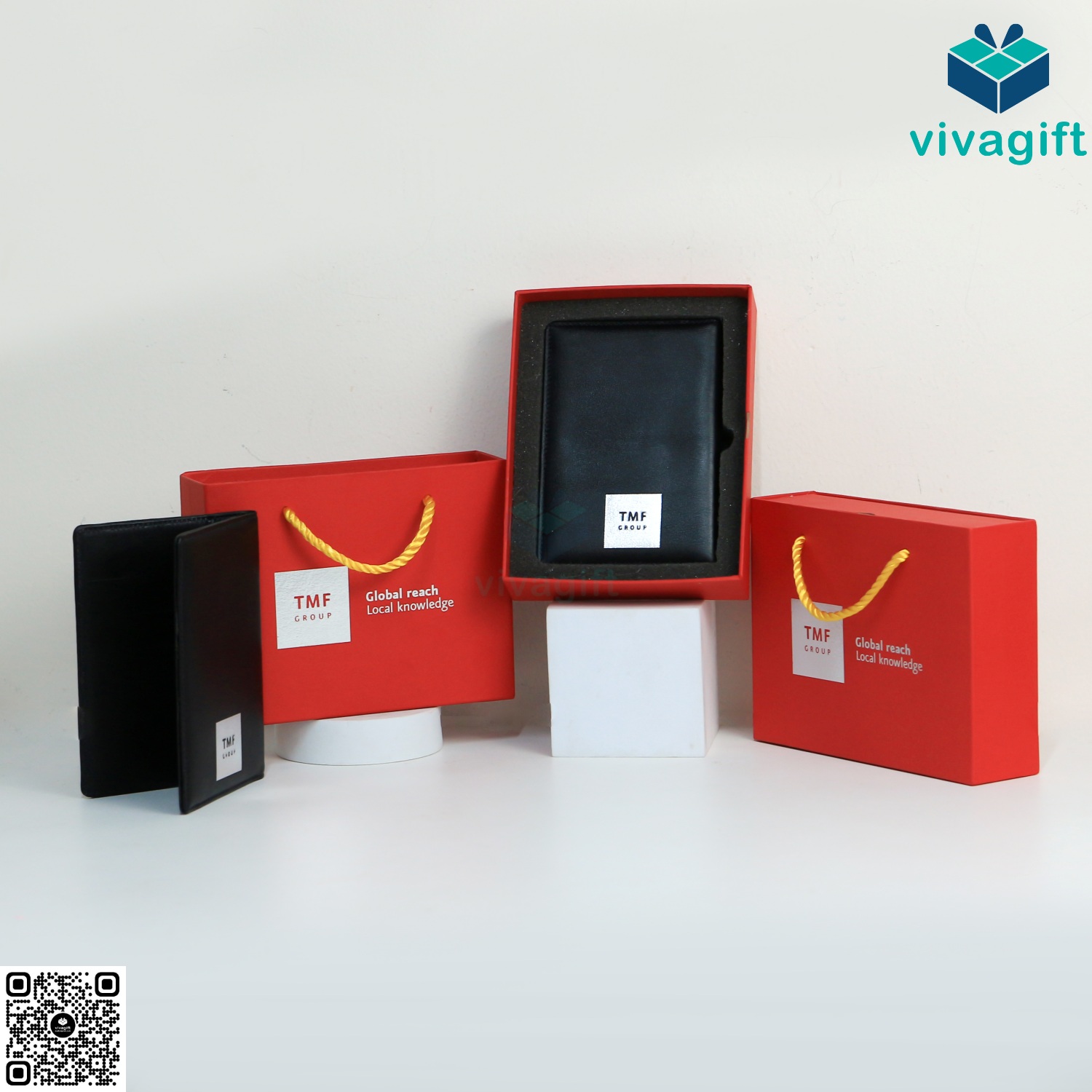Set Quà Ví Da Và Hộp Đựng GS177 6