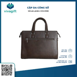 Cặp công sở da CCS-D108 – Quà tặng Viva