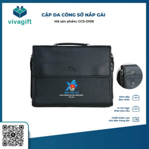 Cặp Da Công Sở Nắp Gài CCS-D109