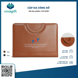 Cặp Da Công Sở CCS-D110 - Quà Tặng Viva